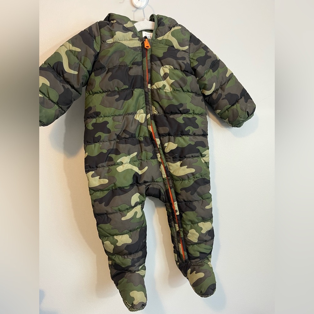 Camo Baby One Piece Snowsuit